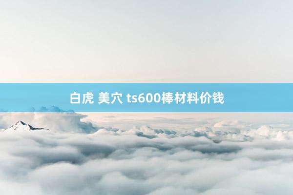 白虎 美穴 ts600棒材料价钱