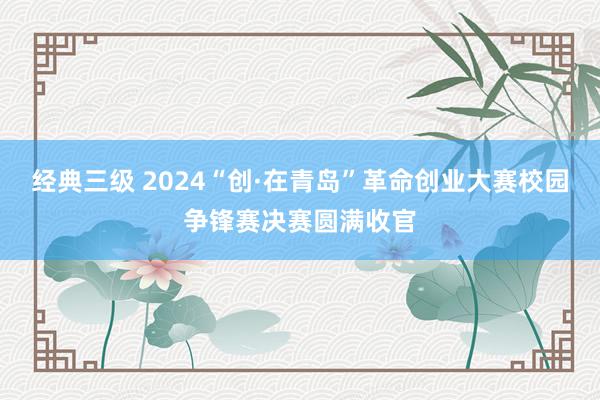 经典三级 2024“创·在青岛”革命创业大赛校园争锋赛决赛圆满收官