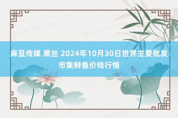 麻豆传媒 黑丝 2024年10月30日世界主要批发市集鲟鱼价钱行情